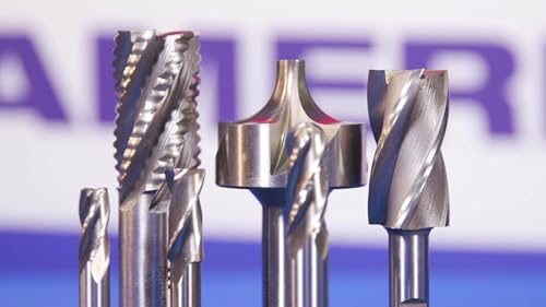 Image of Drill America 1 inch Carbide 2 Flute Single End End Mill, MMO Series