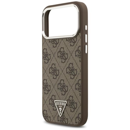 Coque telephone bumper telephone Guess 4G Triangle Logo MagSafe Coque iPhone 17 Pro Max - vue 7