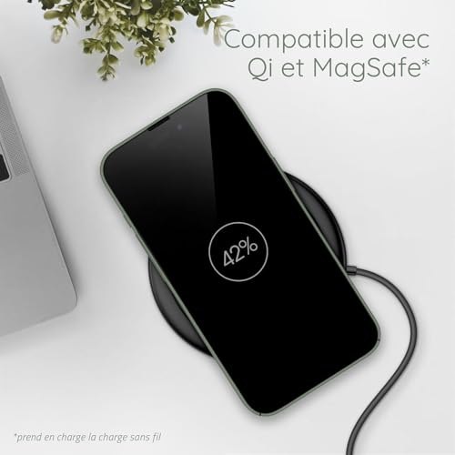Coque iPhone 16 fine résolvant les rayures d'objectif avec bords surélevés