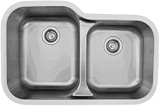 Karran E-360R Stainless Steel Undermount large/small bowl kitchen sink