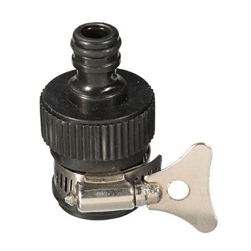 Preisvergleich Produktbild Kungfu Mall Universal Kunststoff Gartenwasserhahn Adapter Einstellbare Gummiring Stecker