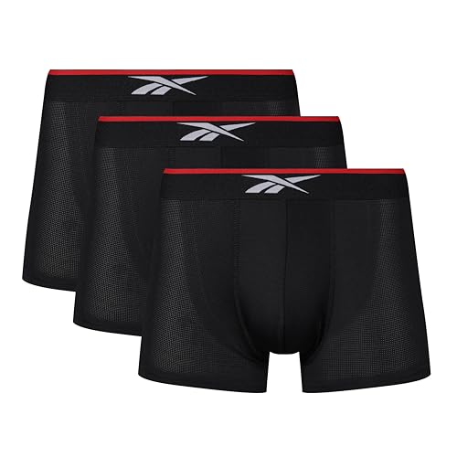 Reebok Glynn boxers for men lot de 3 caleçons de sport respirants