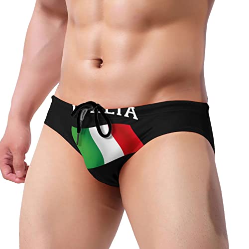 Nurse Angel Us Flag Men's Swimwear Briefs Triangle Thong Trunks Swimming Diving Surfing2