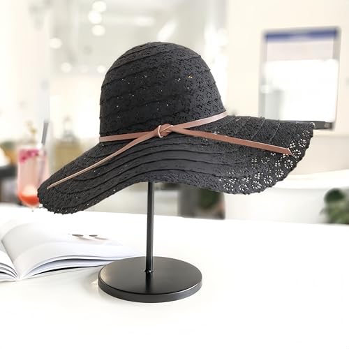Sombrero de sol para mujer tipo bucket con amplia ala miniatura 2