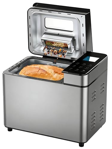 25-in-1 Bread Maker with Recipes and Delay Timer