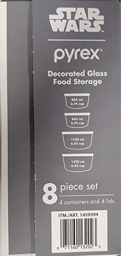 Pyrex Star Wars Mandalorian 8 Piece Bowl Set #TOP2