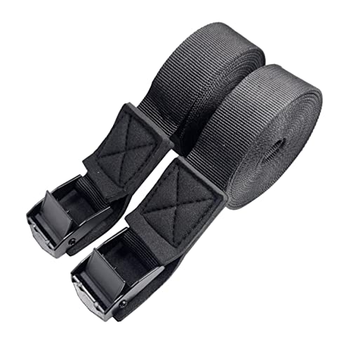 NAMOARLY 1Pair Tie Down Straps with Cam Buckle for Car Roof Rack Kayak Canoe Surfboard and Luggage Securement Heavy Duty High Load Capacity Versatile Use
