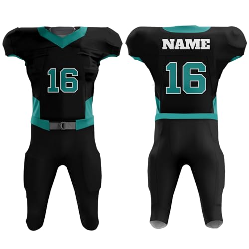 Diyume Men'S Personalized 2 Sided Logo Color Short Sleeves Football Jersey Pants Uniforms cover
