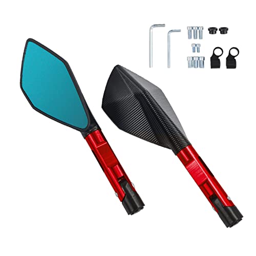 �o�C�N�p�o�b�N�~���[ �p GSR400 GSR600 GSR750 DL650 DL1000 GSF650 �p �o���f�B�b�g GSX750 GSX1000 GSX125 GSX150 �I�[�g�o�C�n���h���o�[���A�r���[�~���[ 8 �~�����[�g�� 10 �~�����[