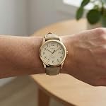 Timex® Easy Reader® 38mm Women's Leather Strap Watch (Model: TW2V047009J)