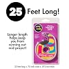 Dowling Magnets Adhesive Magnet Tape, 1 roll (25 ft x .75 in) in Dispenser, Thin Dark Gray, for Paper and Photos. Item 735001 #1