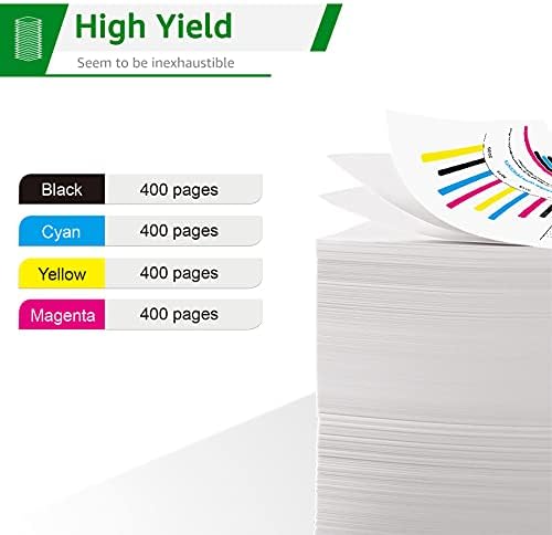 GREENSKY LC3213 LC-3213 Compatible Ink cartridges for Brother LC 3213 LC 3211 for Brother MFC-J890DW MFC-J895DW MFC-J497DW DCP-J772DW J572DW J774DW(2 Black,2 Cyan,2 Magenta,2 Yellow)