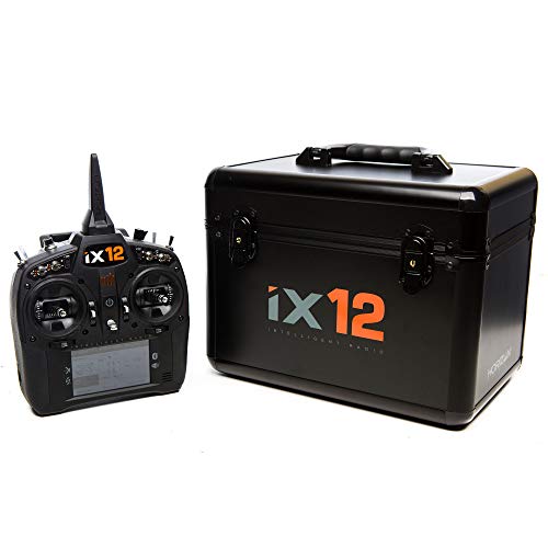 Spektrum Ix12 Air Transmitter Case, Spm6725, Black #TOP2
