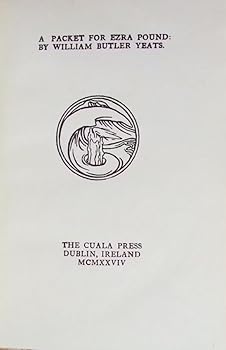 Hardcover A Packet for Ezra Pound Book