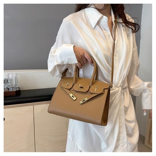 Ladies handbag shoulder bag crossbody bag(Brown)3