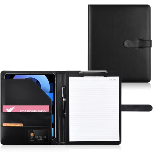 Image of Padfolio Portfolio Clipboard Folder Pacific Mailer Resume Portfolio Folder Legal Document Organizer Legal Pad Holder for Interview School Business Office Conference