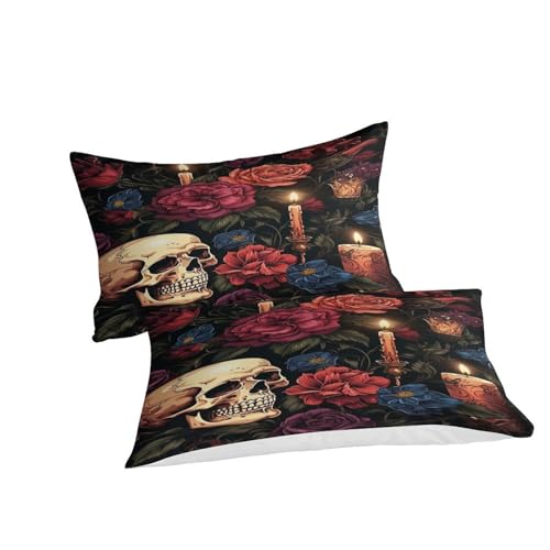 Parure de lit IOFEER en coton multicolore et microfibre douce
