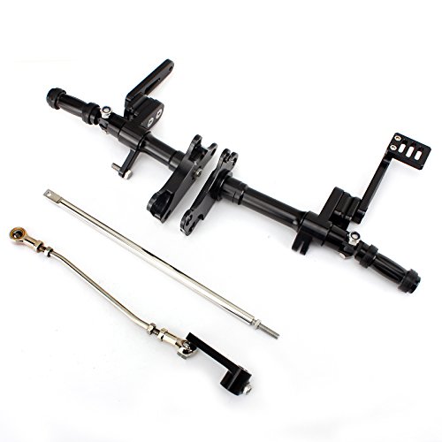 Tarazon Forward Controls Footpegs Kit Pegs Levers Linkages For Harley Davidson Sportster 883 1200 1987-2003 Xlh883 Xlh1200 Hugger Custom Sport #TOP6