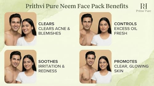 Image of 100% Natural Beetroot, Neem & Multani Mitti Face Pack | 200g Each | Hand-Made Skincare for Glowing Skin | Deep Cleansing & Pimple Control | Chemical-Free Clay Mask for Face & Hair