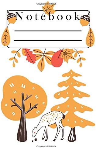 Notebook: Cute designed Composition Notebook for Fallseason | 120 sheets dot graphed grid | The perfect gift for your mom, dad, grilfriend, boyfriend, cousin, aunt, brother, sister