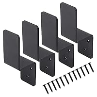 VANROUG – 2 x 4-Tür-Schrankhalterungen (4 Stück) Drop Open Bar Halter 