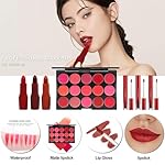MISS ROSE M All In One Full Makeup Kit,Multipurpose Women's Makeup Sets,Beginners and Professionals Alike,Easy to Carry (Black) - Image 4
