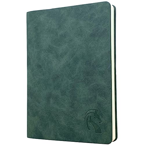 Journal en similicuir souple LeStallion pour écrire sans encre qui traverse