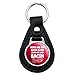 Black Leather Poems are Hard Bacon Keychain