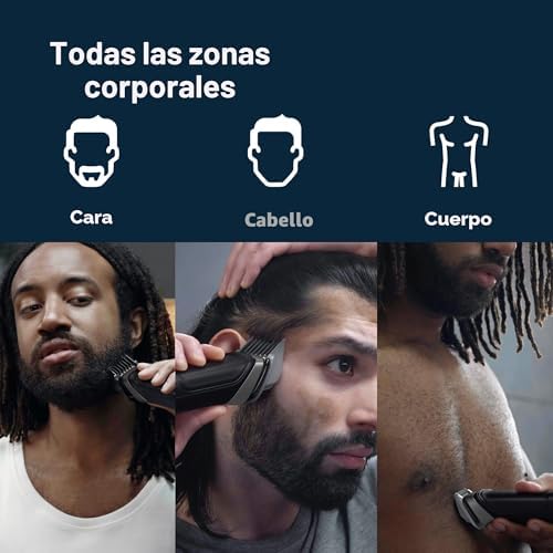 Philips Norelco Multigroom 5000 Series — shown in a real home setting for scale