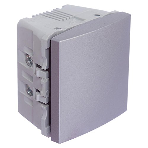 Módulo Interruptor Bipolar Paralelo 10a Schneider Electric Alumínio Única