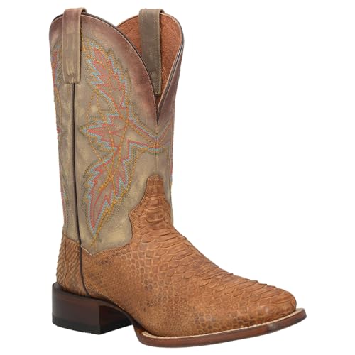 Dan Post Men's Dry Gulch Python Exotic Boot Broad Square Toe - Dp39962