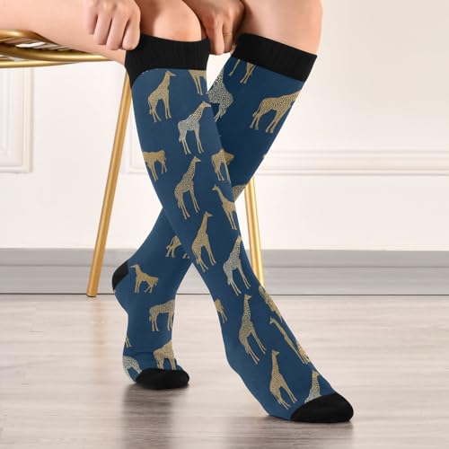Image of Compression Socks for Women & Men, Knee High Socks for Circulation Medical Running Athletic Nurse Travel