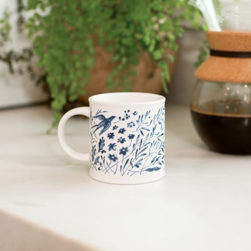Taza Fringe Studio Stoneware Le Cafe PROVENCE 10 fl oz miniatura 6