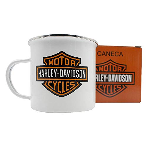 Caneca Metal Cafe Harley Davidson Agata 500ml