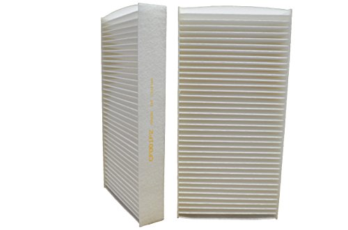 PT Auto Warehouse CF001P2 Cabin Air Filter, Set with 2 Filters, Particulate