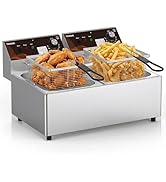 Amazon.com: TANGME Commercial Deep Fryer, 3400w Electric