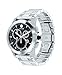Movado Vizio Men's Sport Watch - Swiss Quartz Chronograph Movement, Stainless Steel Link Bracelet - 5 ATM Water Resistance - Luxury Fashion Timepiece for Him - 44.5mm