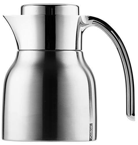 Jarra de vacío Helios reunión de acero inoxidable mate con capacidad de 0,6 litros 2