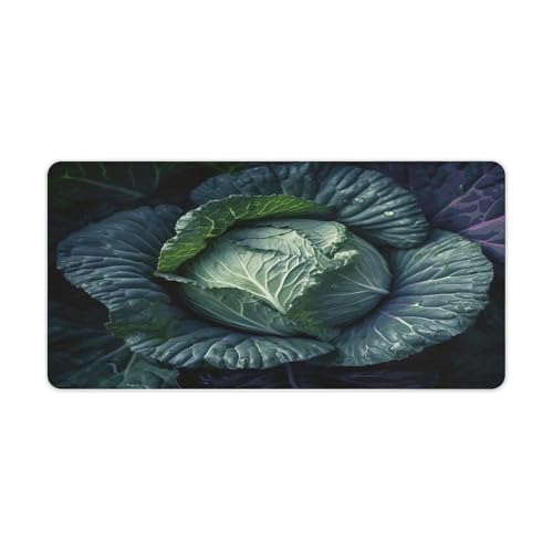 Pad mouse grande y antideslizante de caucho 30x60cm