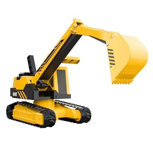 Heavy-Duty CAT Steel Excavator Toy