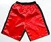 Randy Couture Autographed Red Custom UFC Trunks - Beckett Auth *Black