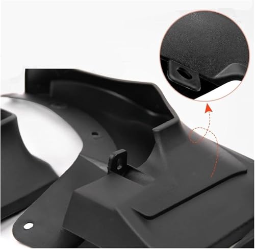 Guardabarros para A4 B8 2008-2015: kit de protección contra salpicaduras de coche 3