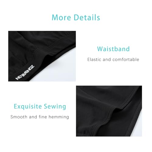 JINSHI Mens Breathable Underwear Soft Pouch Boxer Briefs for Men4