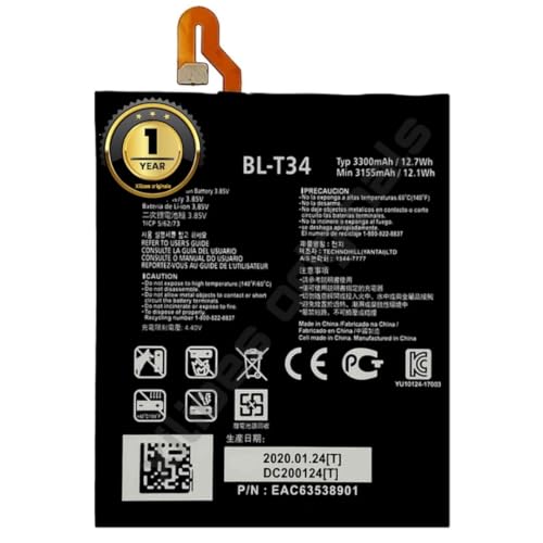 Image of BL-T34 Battery for LG V30 V30A H930 H932 LS998 Battery with 1 Year Warranty** (V31)