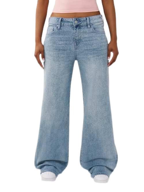 Jean True Religion Bobbi Baggy sans rabat : le denim ample taille 33 parfait pour votre confort