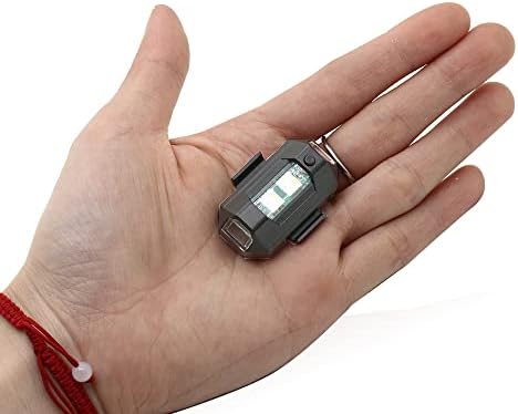 DBHFGJMN 4 Colors Led Aircraft Strobe Lights & Usb Charging, Led Aircraft Strobe Lights For Motorcycles, Night Anti-Collision Light, Mini Strobe Lamp For Cars,Motorcycles,Bicycles