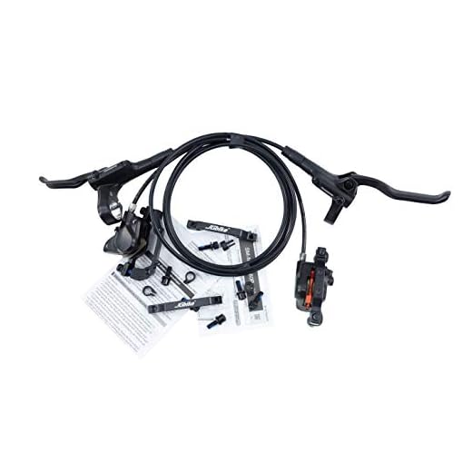 JGbike Shimano MT200 MTB Hydraulic Disc Brake Set for Mountain Bike Bicycle MTB XC Trail, e-Bike, Fat Bike, The Best Upgrade kit for Mechanical Disc Brake