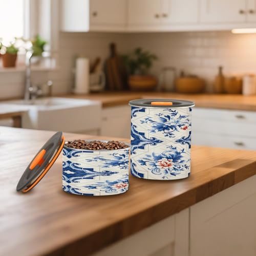 ATTX bote café acero inoxidable 17oz tapa hermética azul miniatura 6