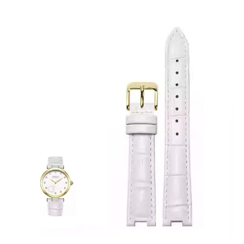 Bracelet en cuir cranté haut de gamme adapté aux montres GC PASHA DE et Rossini
