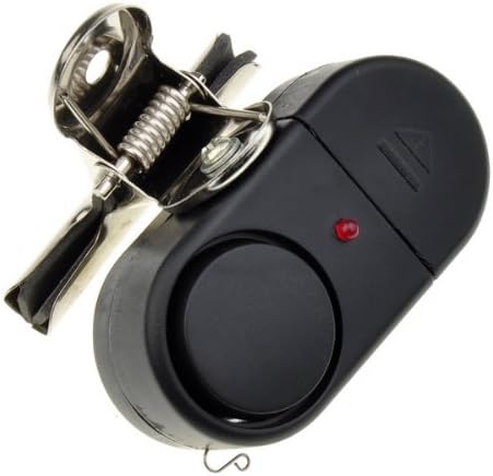BestDealUSA Electronic Night Fish Bite Sound Alarm LED Alert Bell Clip On Fishing Rod